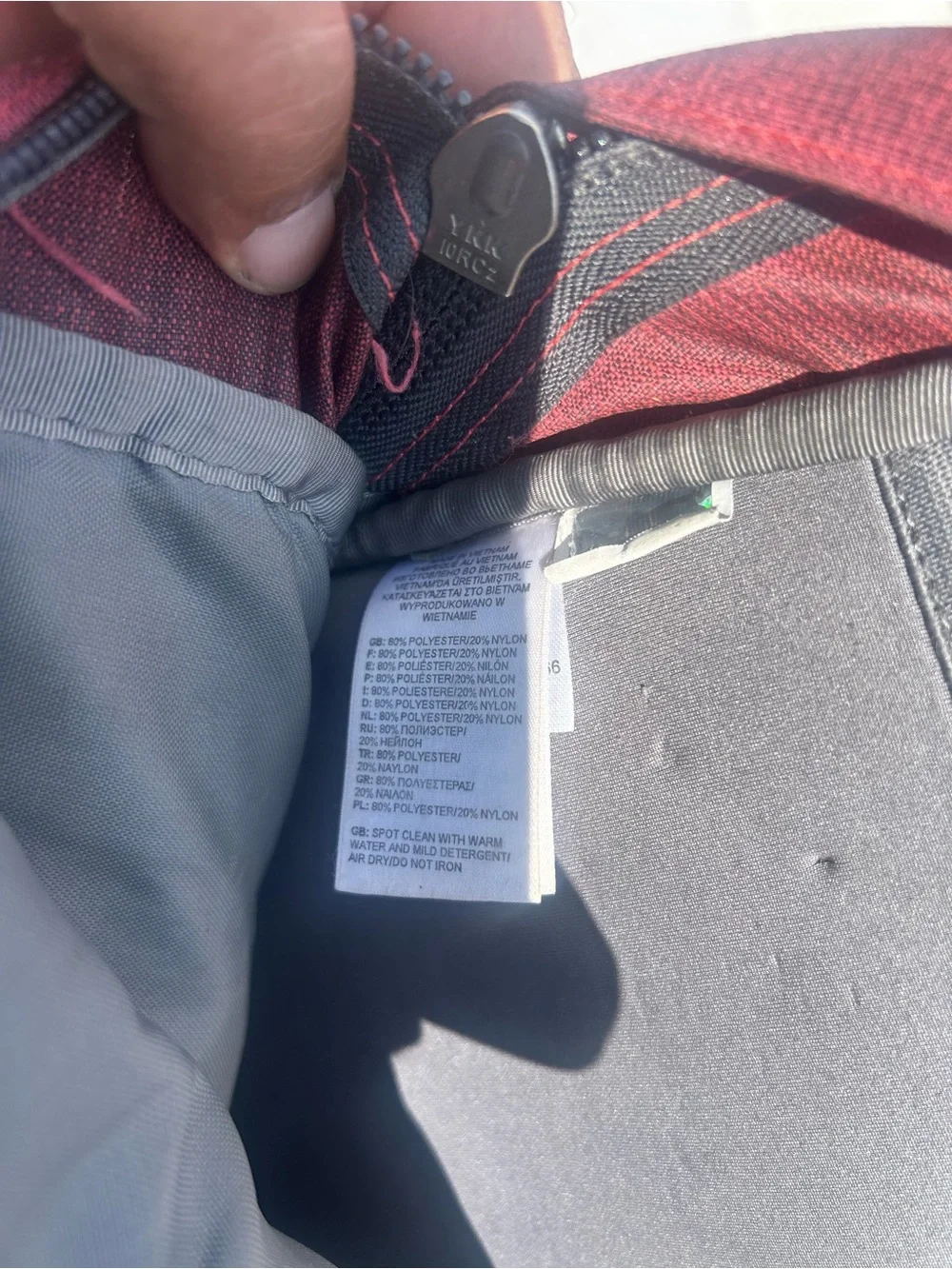 The North Face compact men’s